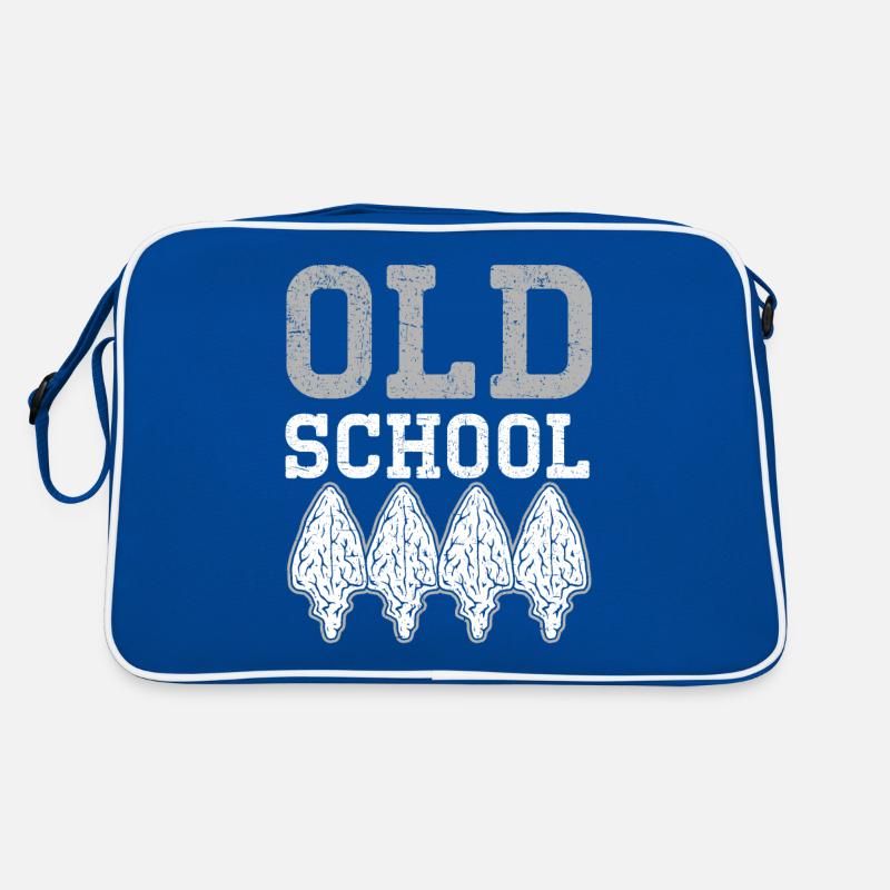 Chasse à la pointe de flèche ancienne de la vieille école Sac Retro