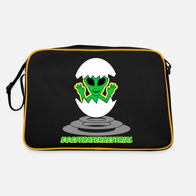 Œufs extraterrestres Oeuf de poule extraterrestre Sac Retro