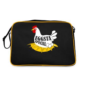 Oeufs de poule Oeuf de poule Oeuf de poule - Sac Retro - noir/or - Dos
