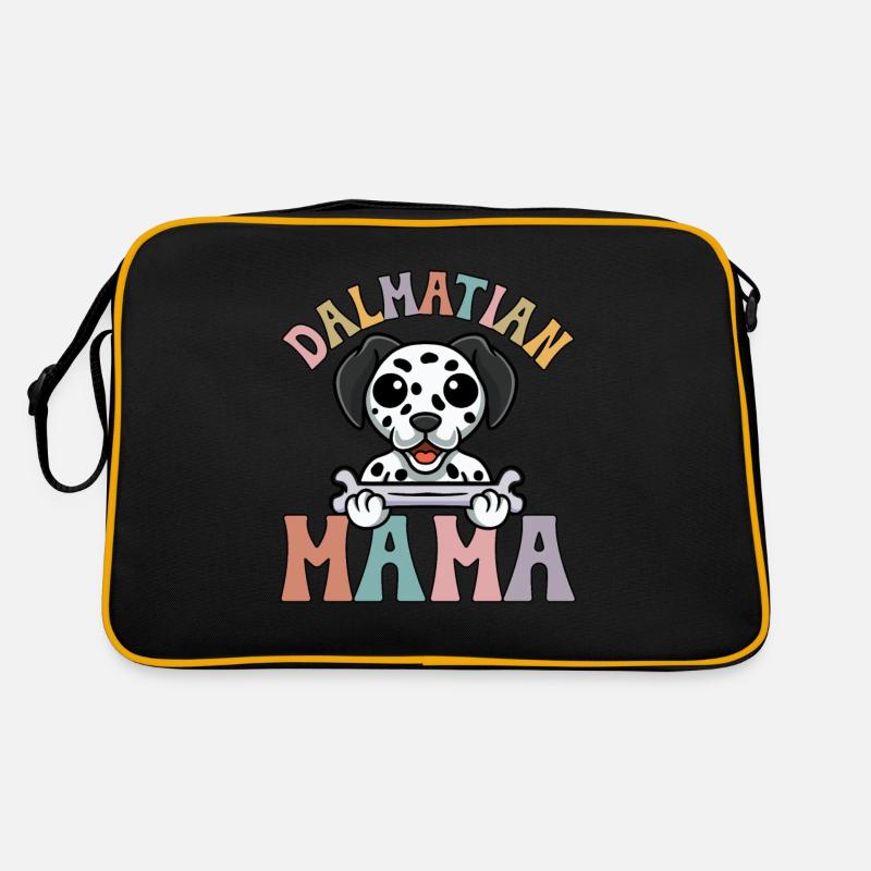 Dalmatian Mama Retro Tasche