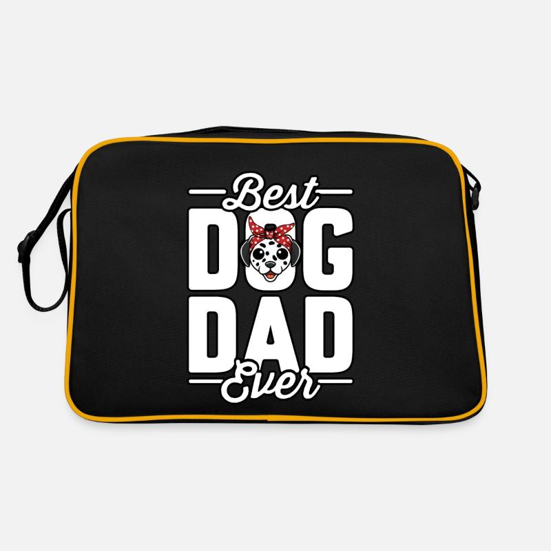 Meilleur chien de père de tous les temps Sac Retro