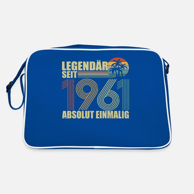 Oldtimer Baujahr 1961 Geburtstagsspruch Retro Tasche