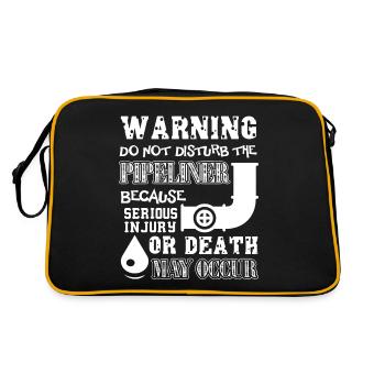 Pipeliner Do Not Disturb Pipeliner - Retro Bag - black/gold - Back