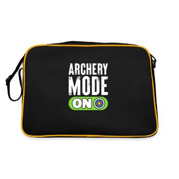 Archerie - Sac Retro - noir/or - Dos