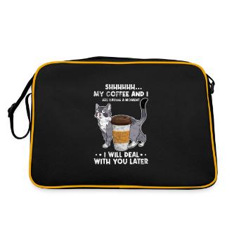 Coffee - Retro Bag - black/gold - Back