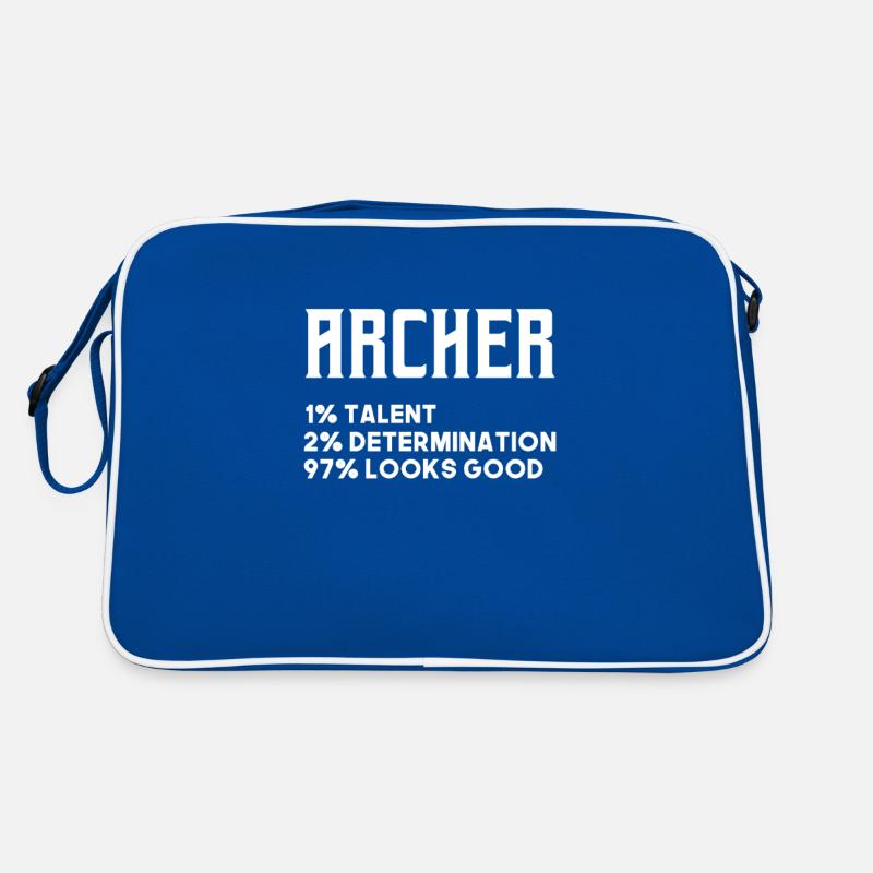 Bogenschiessen Retro Tasche