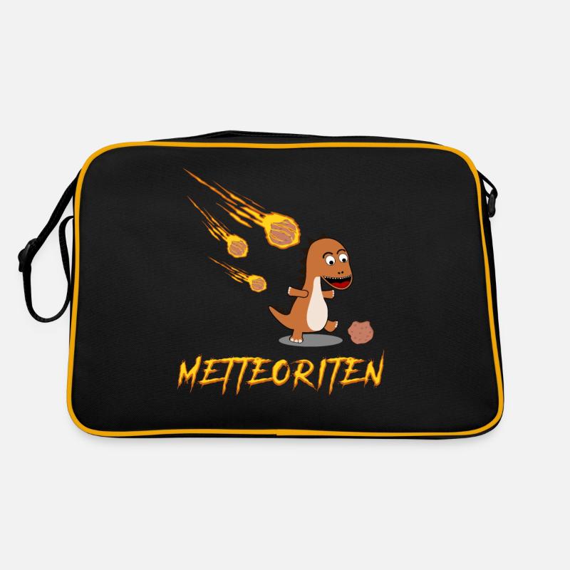 Mettbrötchen Hackfleisch Meteorit Mett Retro Tasche