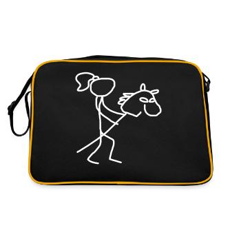 Hobby Horse Hobby Horsing - Retro Bag - black/gold - Back