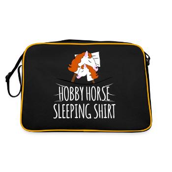 Hobby Cheval Dormir Hobby Horsing - Sac Retro - noir/or - Dos