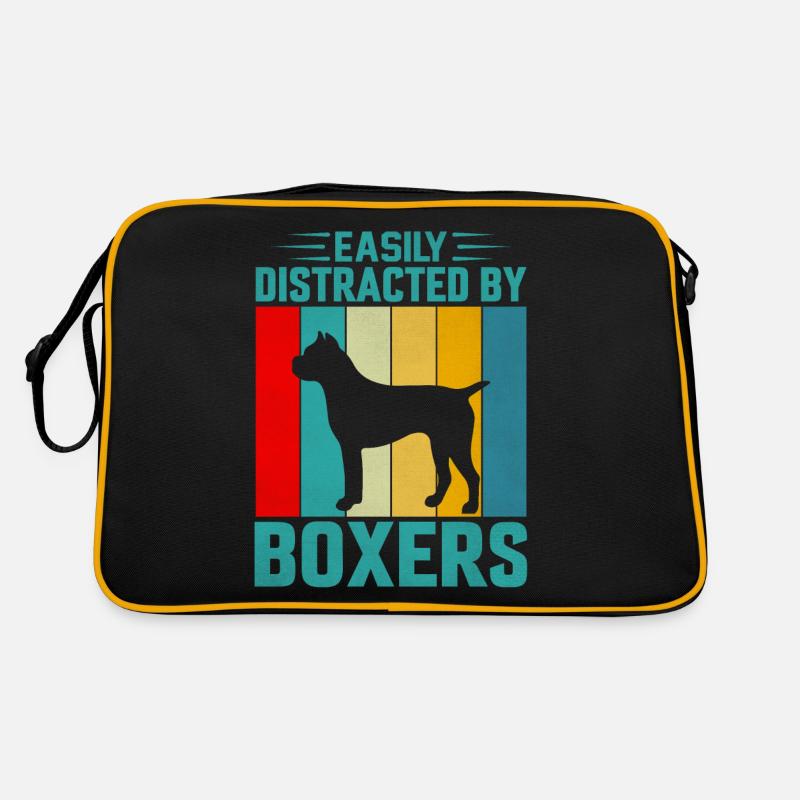 Facilement distrait par les boxeurs Sac Retro
