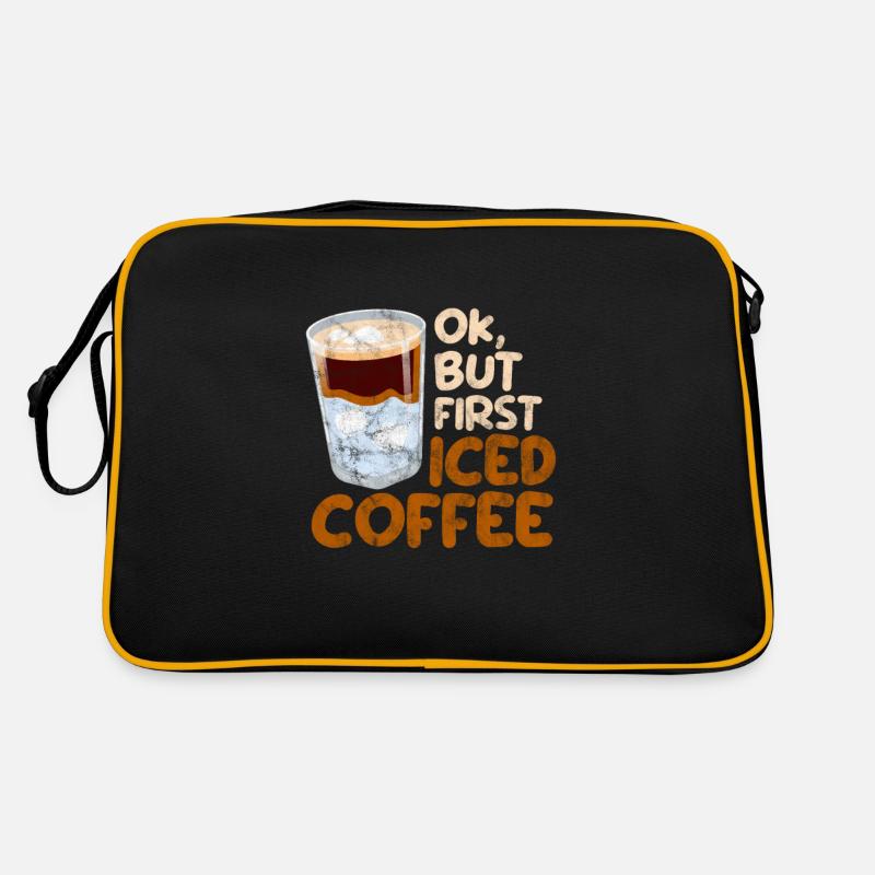 Eiskaffee Retro Tasche