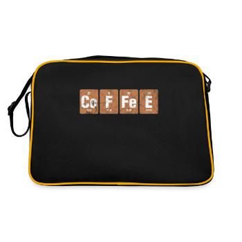Coffee - Retro Bag - black/gold - Back