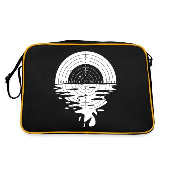 Club de tir sportif - Sac Retro - noir/or - Dos