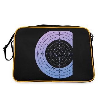 Sport shooter target Schützenkönig - Retro Bag - black/gold - Back