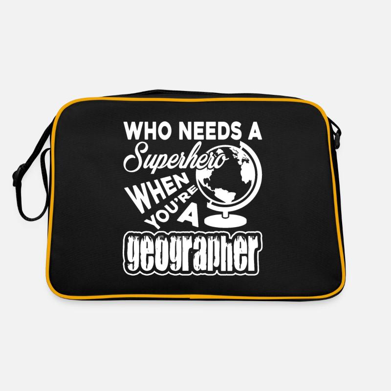 Geographer Proud To Be A Geographer Retro Bag