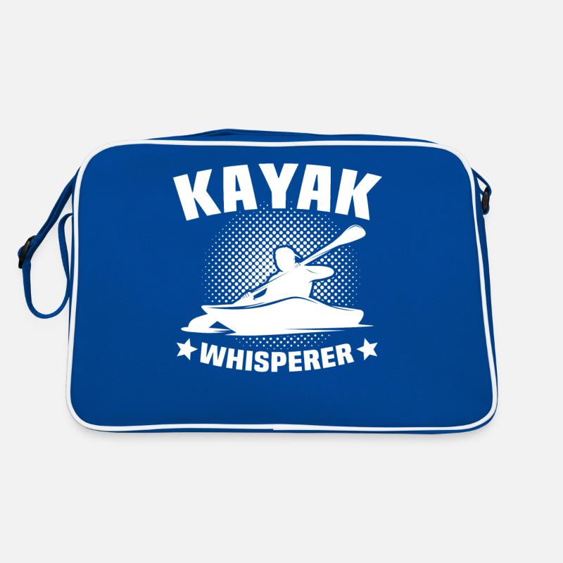 Kayaker Kayak Kayaking Retro Tasche