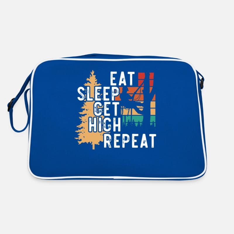 Manger dormir Se défoncer Répéter l’arboriculture A Sac Retro