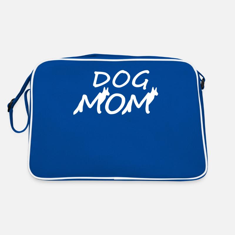White Shepherd Mama Retro Bag