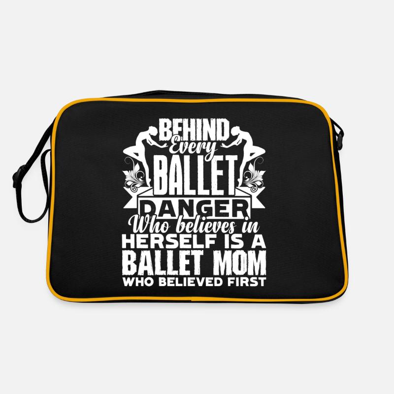 Ballet Dancer Ballet Dancer Mom Retro Bag