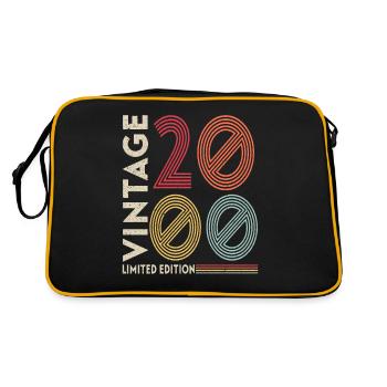 Original 2000 - Retro Bag - black/gold - Back