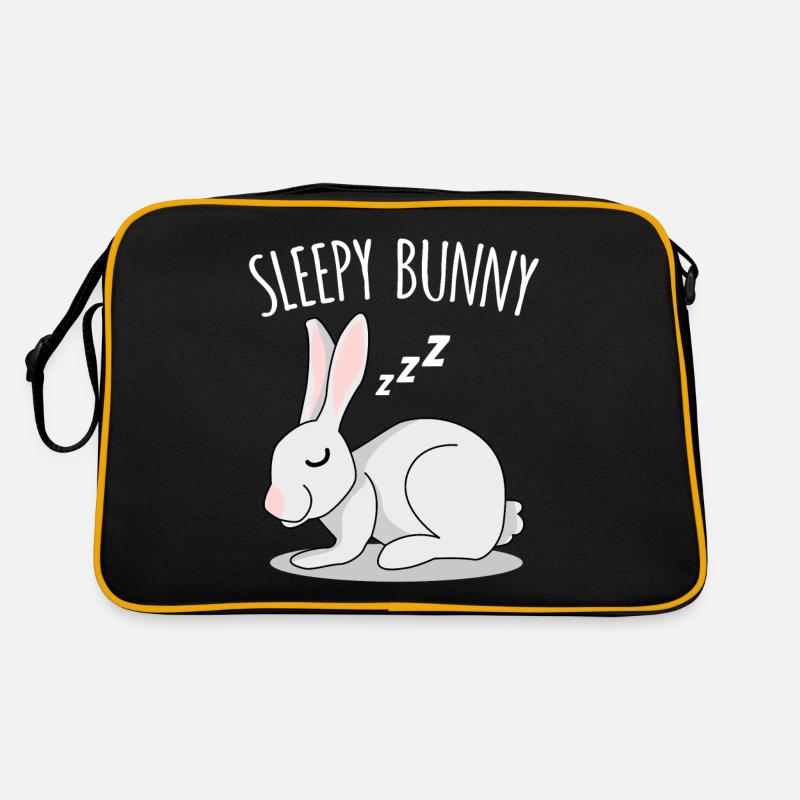 Lapin Lapin endormi Sac Retro