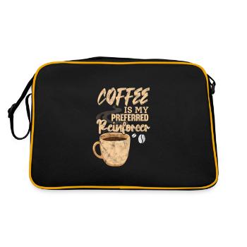 Coffee - Retro Bag - black/gold - Back
