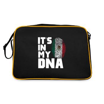 Cadeau de la nation mexicaine mexicaine - Sac Retro - noir/or - Dos