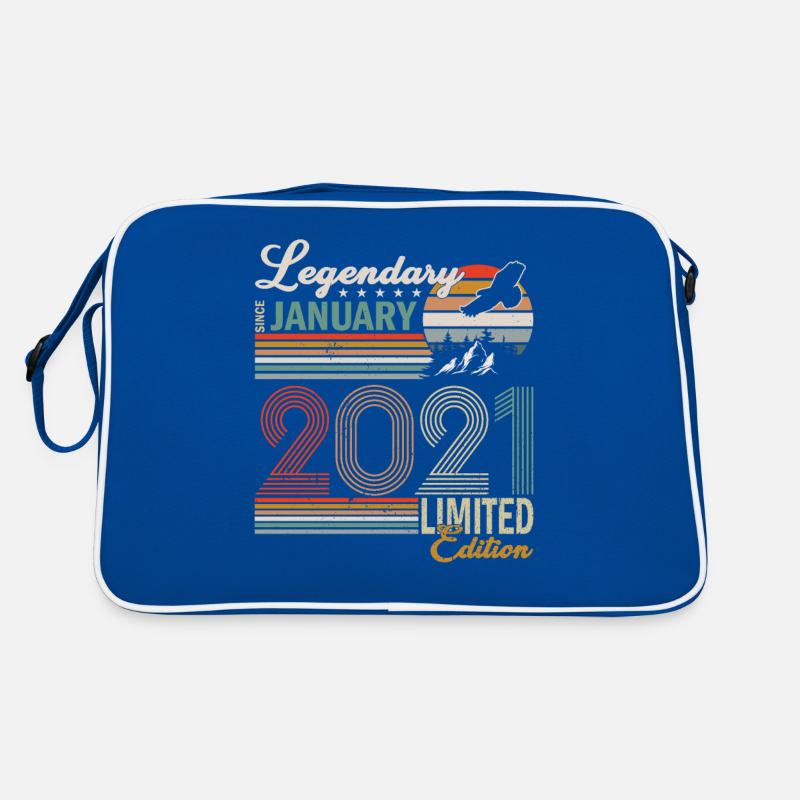 Legendär seit Januar 2021 Retro Tasche