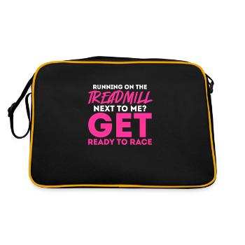 Laufen - Retro Tasche - Schwarz/Gold - Hinten