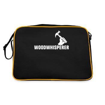 Carpenter, carpenter, carpenter, - Retro Bag - black/gold - Back