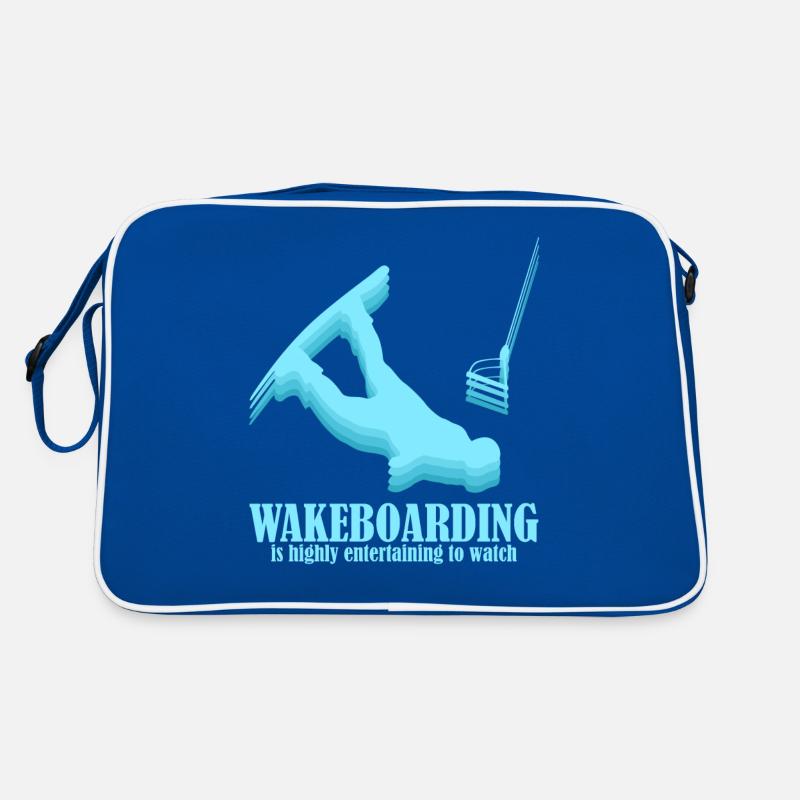 Wakeboarding Wakeboarder Wakeboard Sac Retro