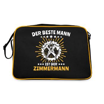 Carpenter carpenter - Retro Bag - black/gold - Back
