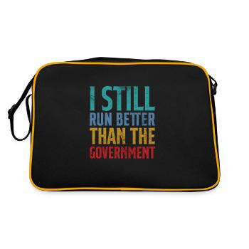 Amputation - Retro Bag - black/gold - Back