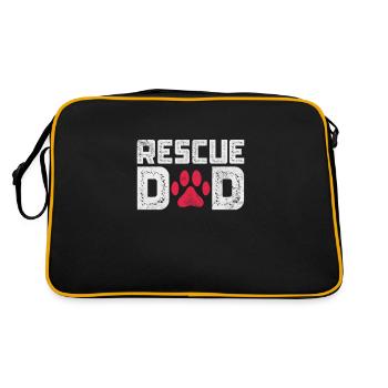 Sauvetage des animaux Bien-être animal Ami animal cadeau - Sac Retro - noir/or - Dos