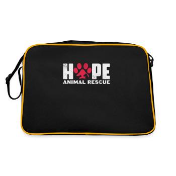Sauvetage des animaux Bien-être animal Ami animal cadeau - Sac Retro - noir/or - Dos