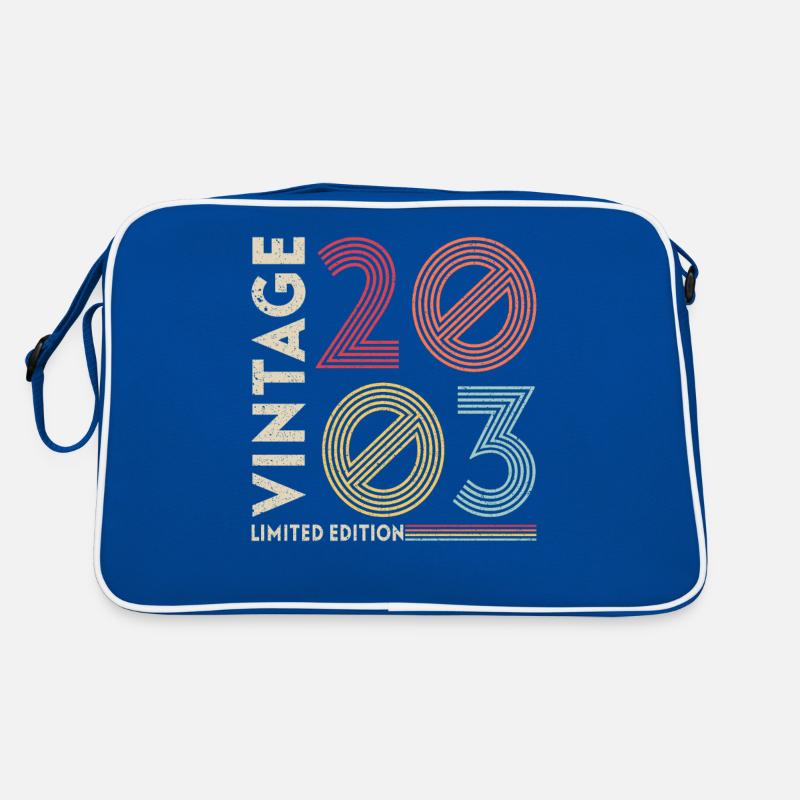 Millésime 2003 Anniversaire Sac Retro