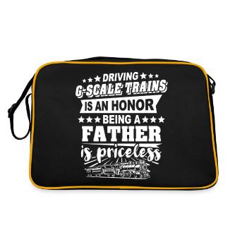Chemin de fer de jardin Père Gauge G Papa - Sac Retro - noir/or - Dos