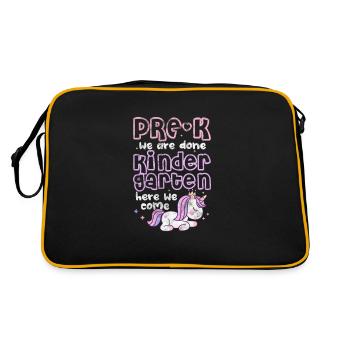 Kindergarten - Retro Bag - black/gold - Back