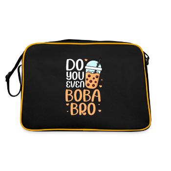 Bubble Tea - Retro Bag - black/gold - Back