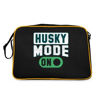 Mode Husky activé - Sac Retro - noir/or - Dos