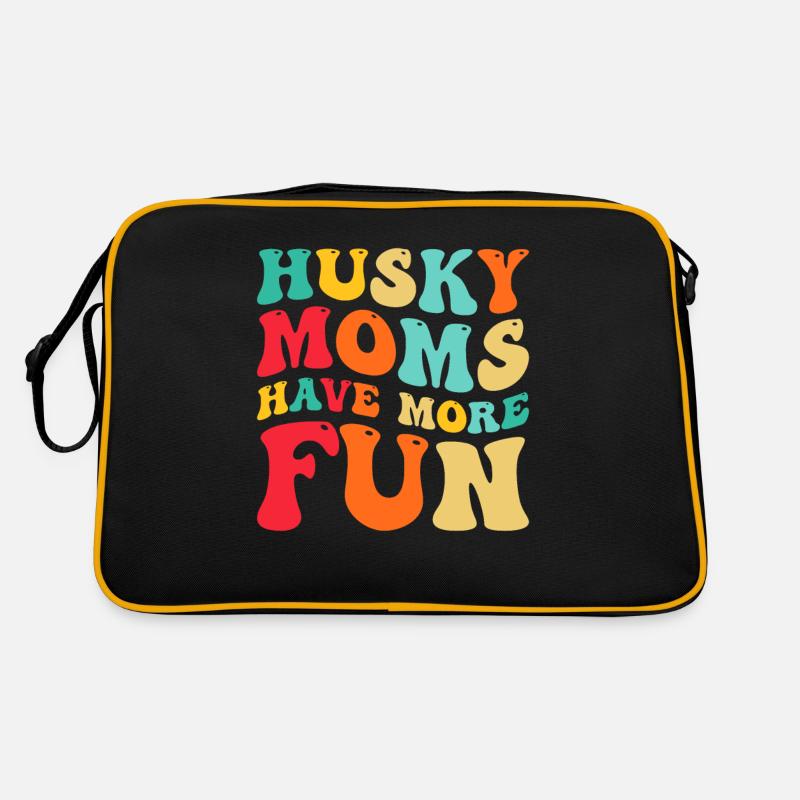 Les mamans Husky ont plus de plaisir Sac Retro