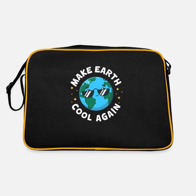 Climate change Retro Bag