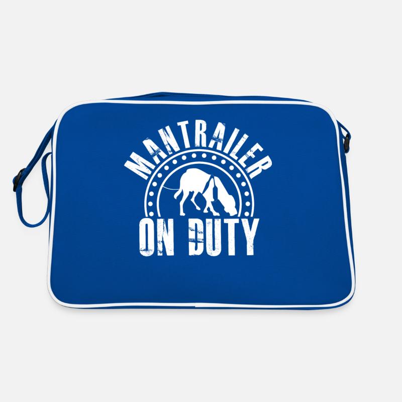 Mantrailing Suchhund Mantrailer Retro Tasche