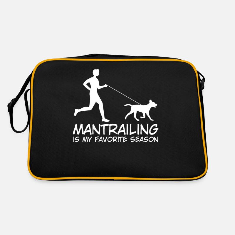 Mantrailing Dog Mantrailer Chiens Sac Retro