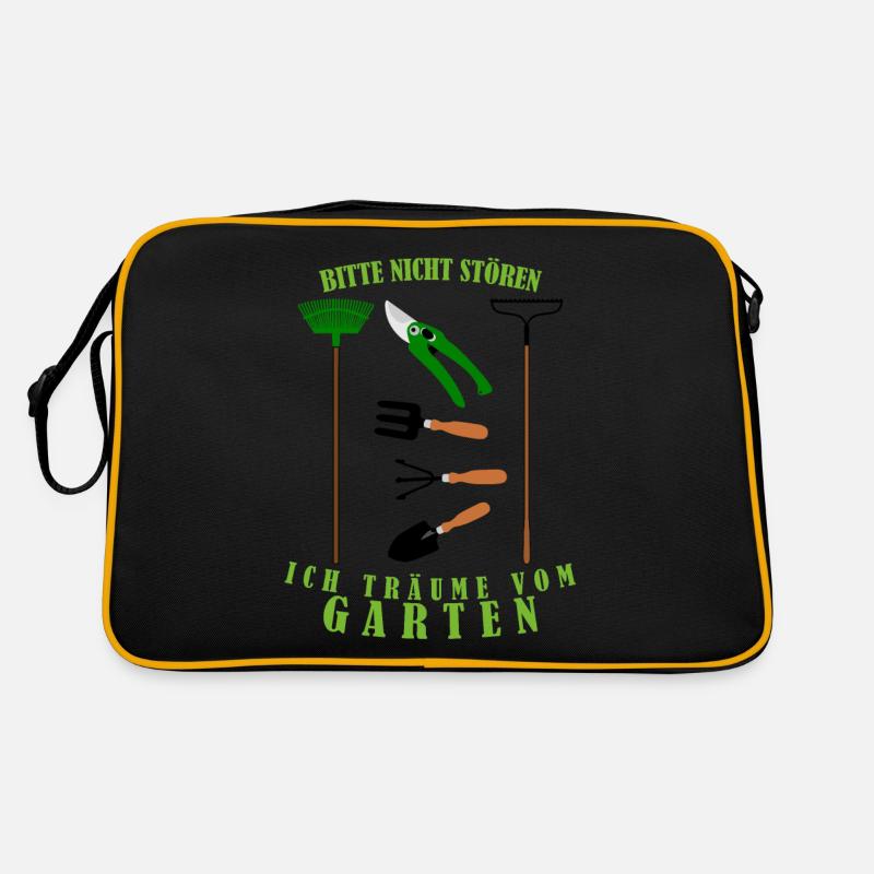 Galabauer Garten Gärtner Galabau Retro Tasche