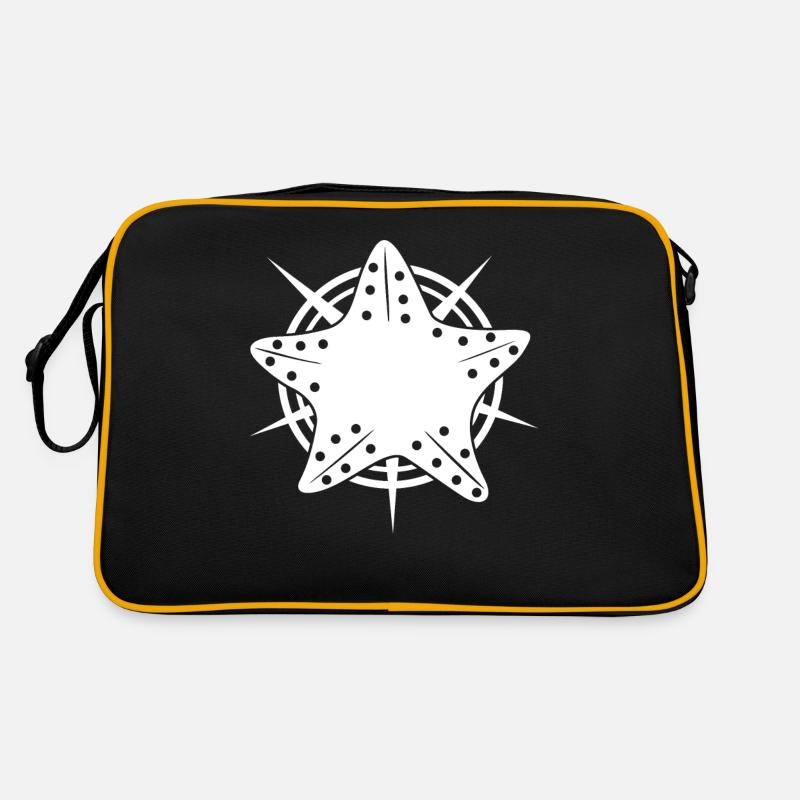 Boussole d’étoile de mer Sac Retro