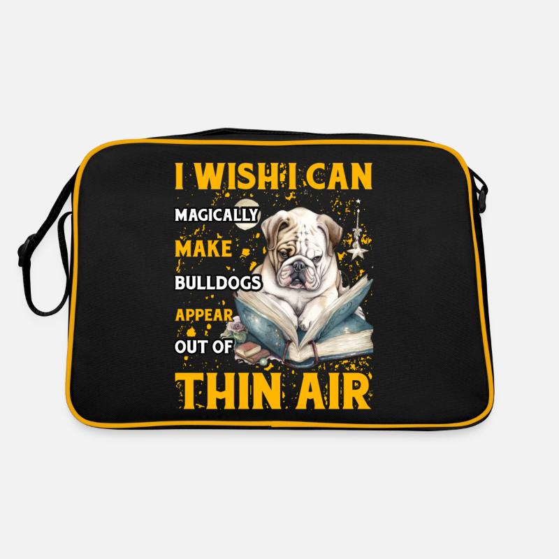 I wish I can magically make bulldogs appear out Retro Bag
