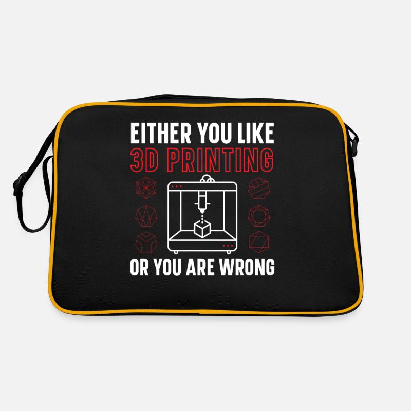 Soit vous aimez l’impression 3D, soit vous vous trompez Sac Retro