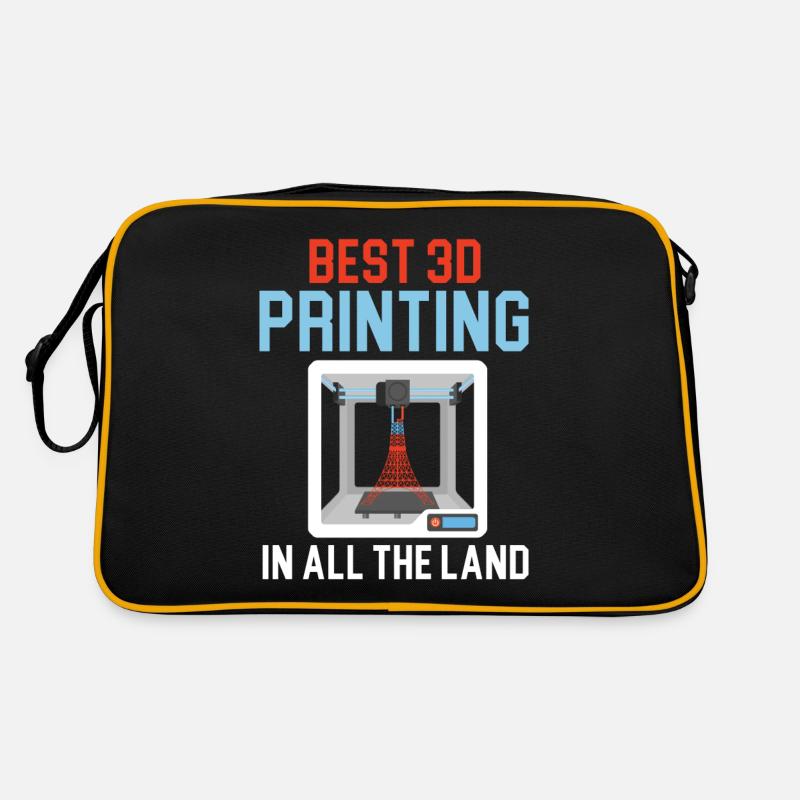 Bester 3D-Drucker im ganzen Land Machinist 3D Prin Retro Tasche
