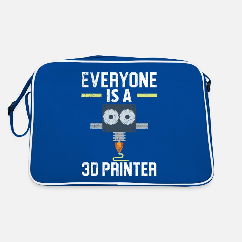 Tout le monde est un imprimeur 3D, un machiniste, un programmeur CNC Sac Retro